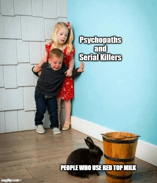 Skimmed milk is basically just water.  Use milk or use nothing.