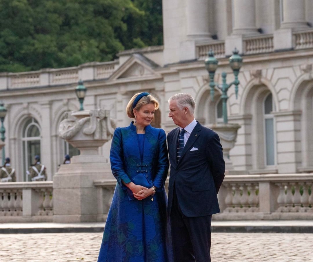 King Philippe and Queen Mathilde Welcome Italian President Sergio Mattarella