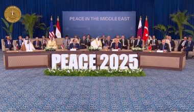 bne IntelliNews - US, Egypt, Qatar, and Turkey sign agreement to end Gaza war at Sharm El-Sheikh Summit