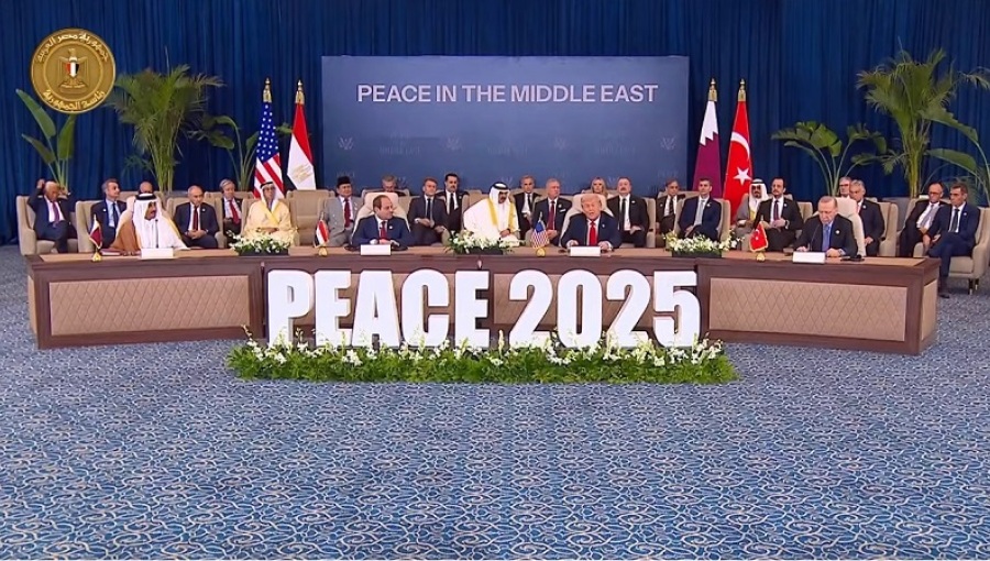 bne IntelliNews - US, Egypt, Qatar, and Turkey sign agreement to end Gaza war at Sharm El-Sheikh Summit