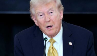 Trump scraps 'surprise pop-ins' after protesters at restaurant leave him 'haunted'