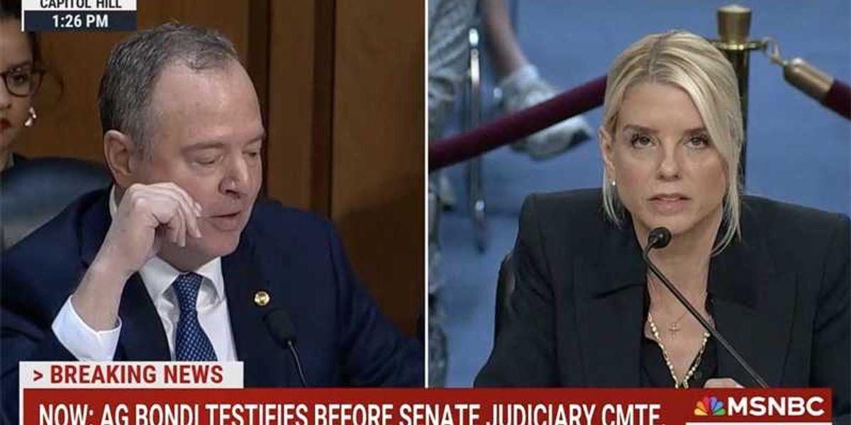 'Apologize!' Pam Bondi explodes at senator in fiery hearing | “Will you apologize to Donald Trump?" she blurted.