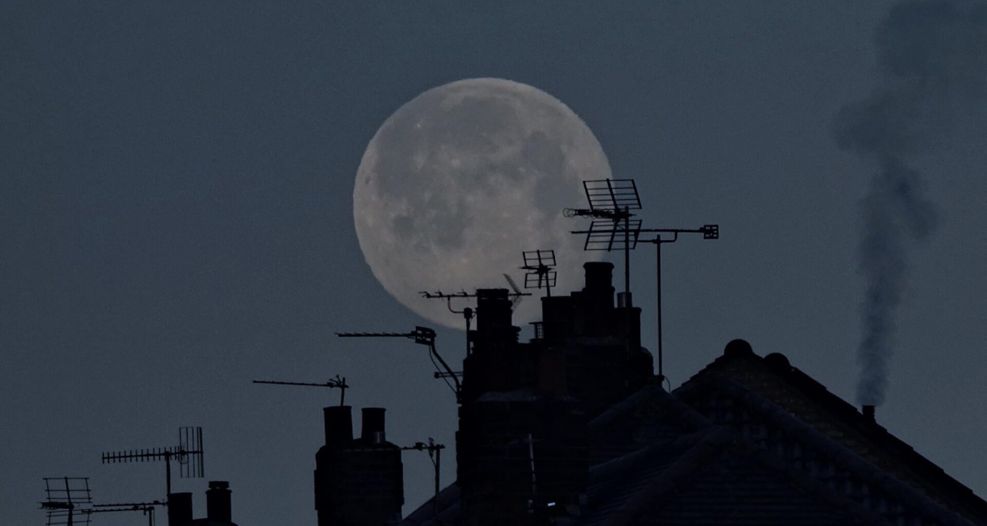 Snow Moon. 06 02 2023 (08:49) Shot from Nottinghamshire.