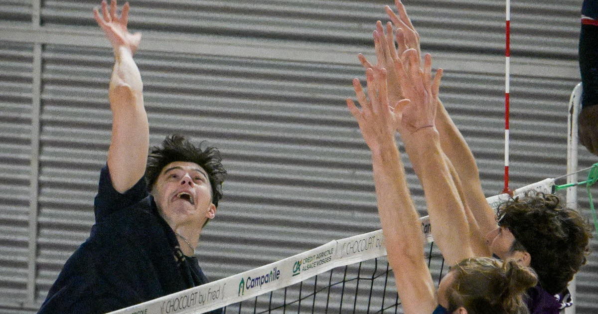 Epinal/Golbey 2 n’a pas eu les armes contre le Paris Volley 3