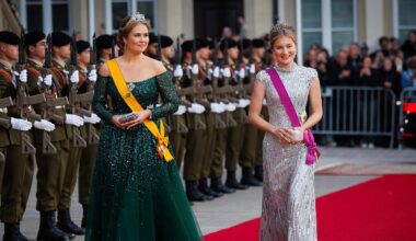 un duo d'héritières étincelantes sur le tapis rouge au Luxembourg