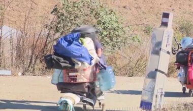 Crews clear homeless encampment in Playa Vista