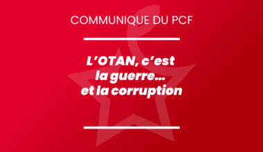 L’OTAN, c’est la guerre… et la corruption