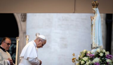 Pope Leo XIV's beautiful words on Mary and peace (photos)