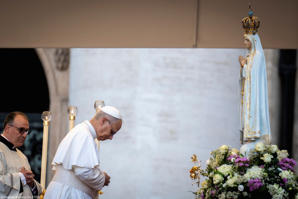 Pope Leo XIV's beautiful words on Mary and peace (photos)