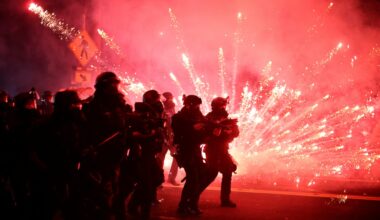 cover Portland police say Trump&#8217;s troop deployment inflamed protests