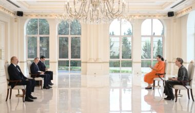 President Ilham Aliyev receives credentials of newly appointed ambassador of the Netherlands [PHOTOS] - Gallery Image