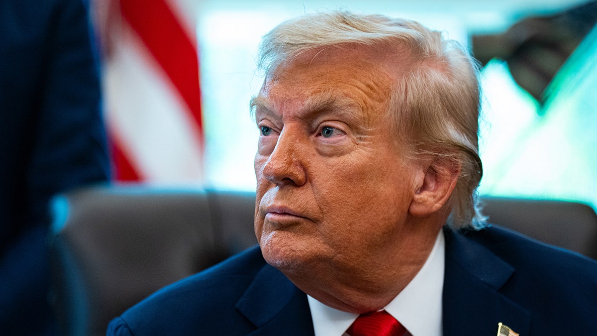President Donald Trump in the Oval office