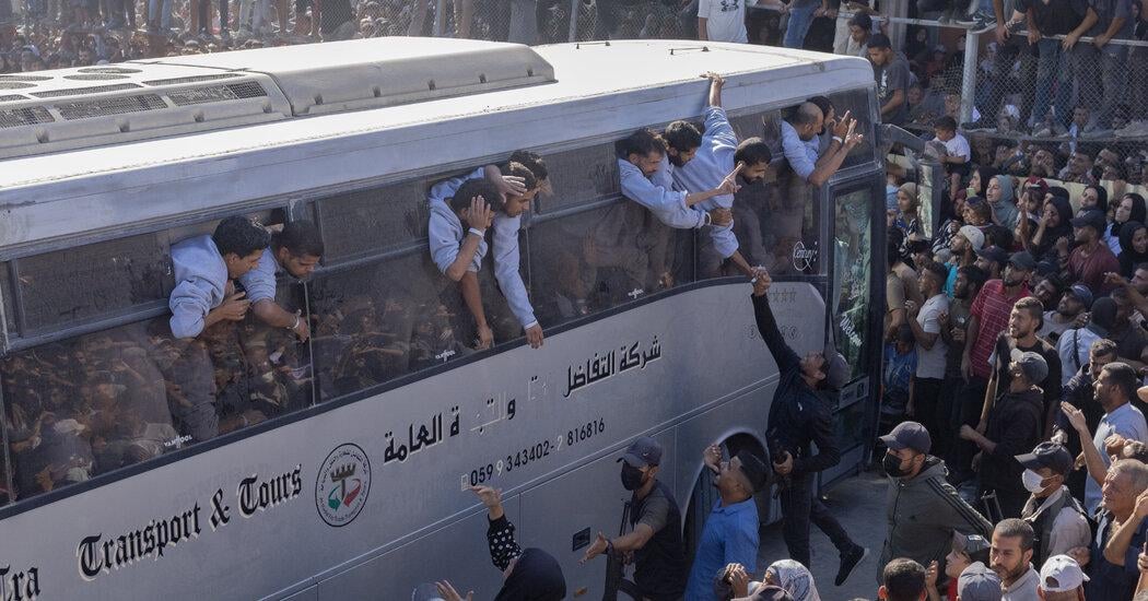 Who Were the 2,000 Palestinians Freed by Israel? • Under the cease-fire deal, Israel released 250 Palestinians serving long sentences for violent attacks. More than 1,700 others had been detained in Gaza and held without charge.