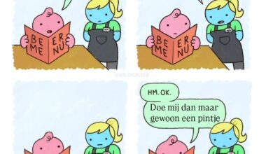 Wanneer de bierkaart op niks trekt