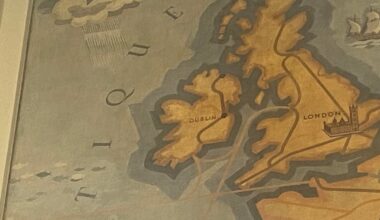 Map of Europe found in Geneva Train Station, Switzerland 🇨🇭