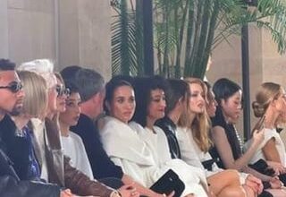 Meghan attended Balenciaga show during Paris Fashion Week