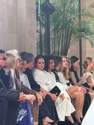 Meghan attended Balenciaga show during Paris Fashion Week