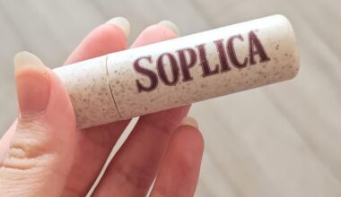 My mom just gave me this soplica lip balm