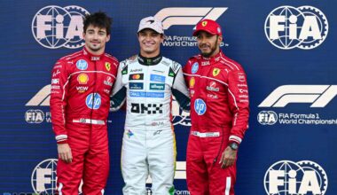 Charles Leclerc, Lando Norris, Lewis Hamilton, Mexico, 2025