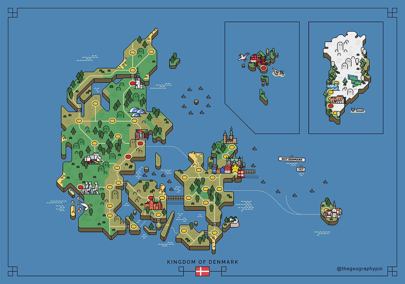 Danish Realm Level Illustration