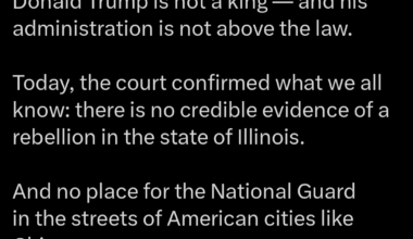 Today, the court confirmed what we all know: there is no credible evidence of a rebellion in the state of Illinois.
