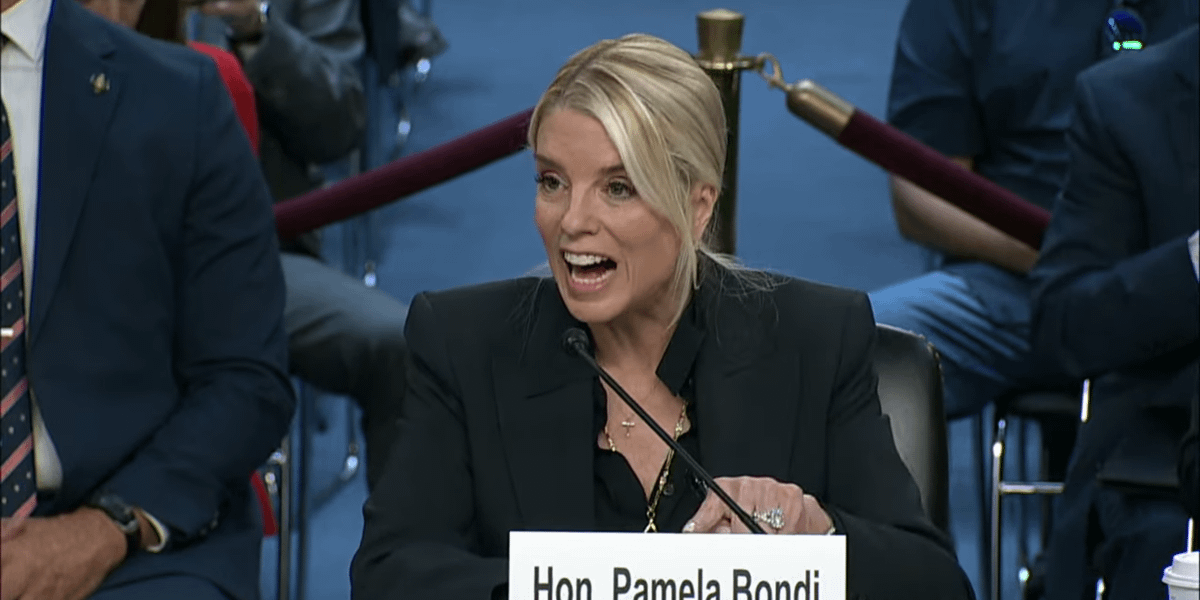 'How dare you!' Pam Bondi erupts under grilling from Dem senator | Sen. Richard Blumenthal (D-CT) pressed her on the Justice Department’s decision to drop an antitrust suit following lobbying by a firm where she once worked.