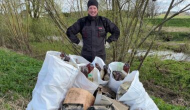 Volunteer has a compulsion to clean up Latvia / Article