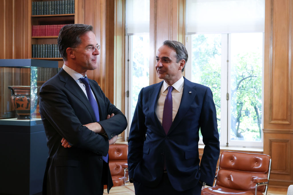 Turkey must drop war threat to join SAFE, Greek PM tells NATO chief