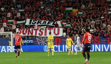 Spanish fans chant 'destroy Israel' as protests erupt during La Liga match