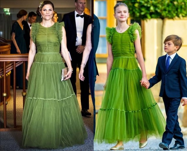 Royal daughters, moms and Grandma’s swapping clothes