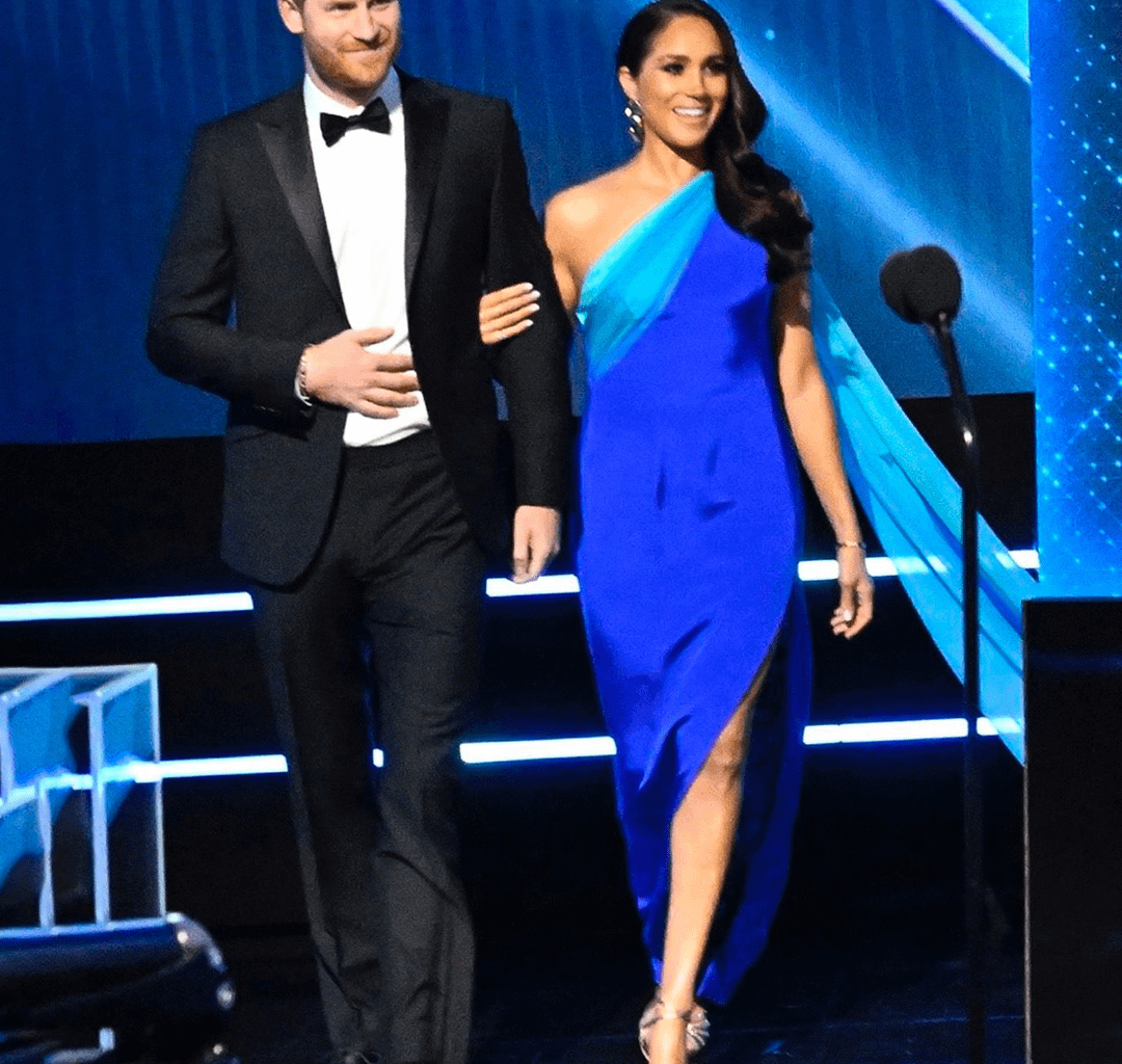 Best royal blue power look from a royal?