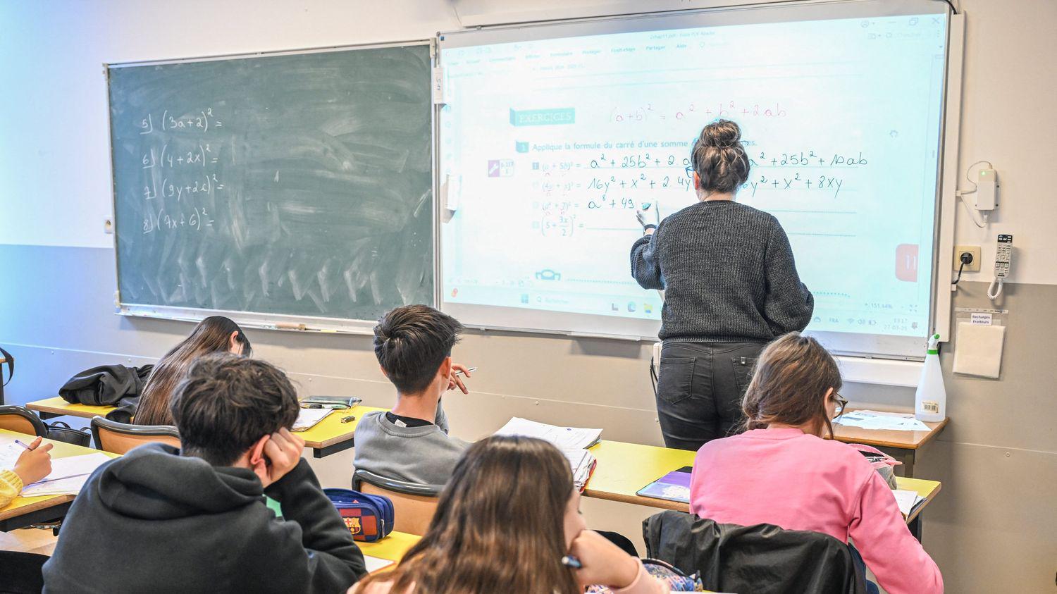 Éducation : 4% seulement des enseignants français "se sentent valorisés" par la société, selon une étude de l'OCDE