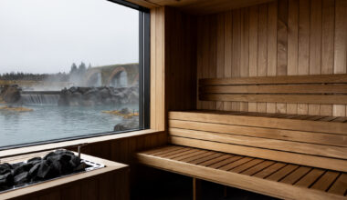 Iceland's first cascading waterfall lagoon is now open