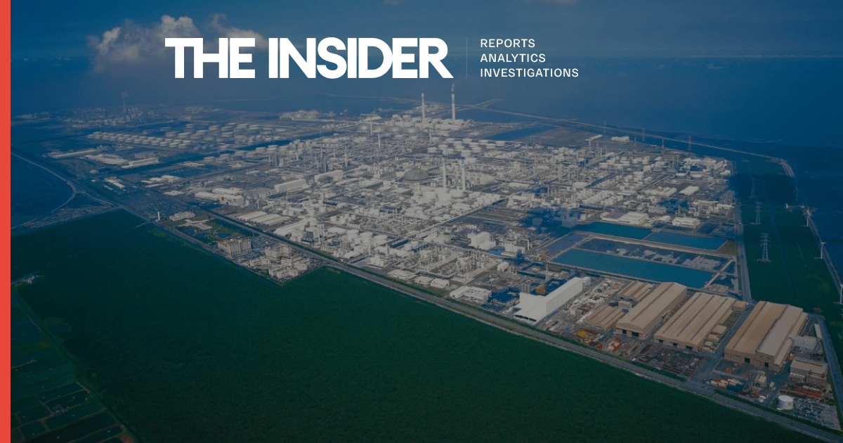Investigation exposes Taiwan as the world’s largest importer of Russian naphtha, which is then refined and sold to the West