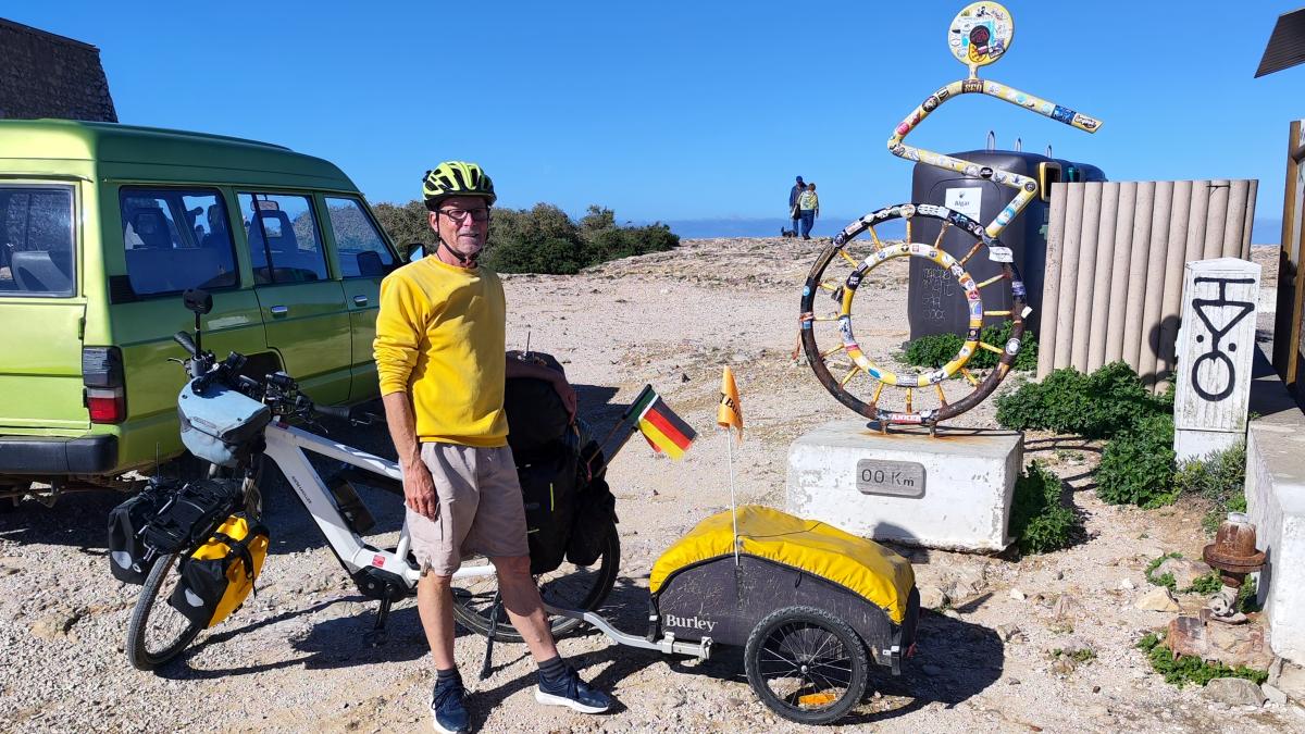Jürgen Jung aus Melle fährt 16 Monate mit dem E-Bike durch Europa