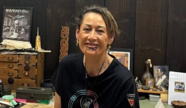 Victoria Police officer becomes first with moko kauae