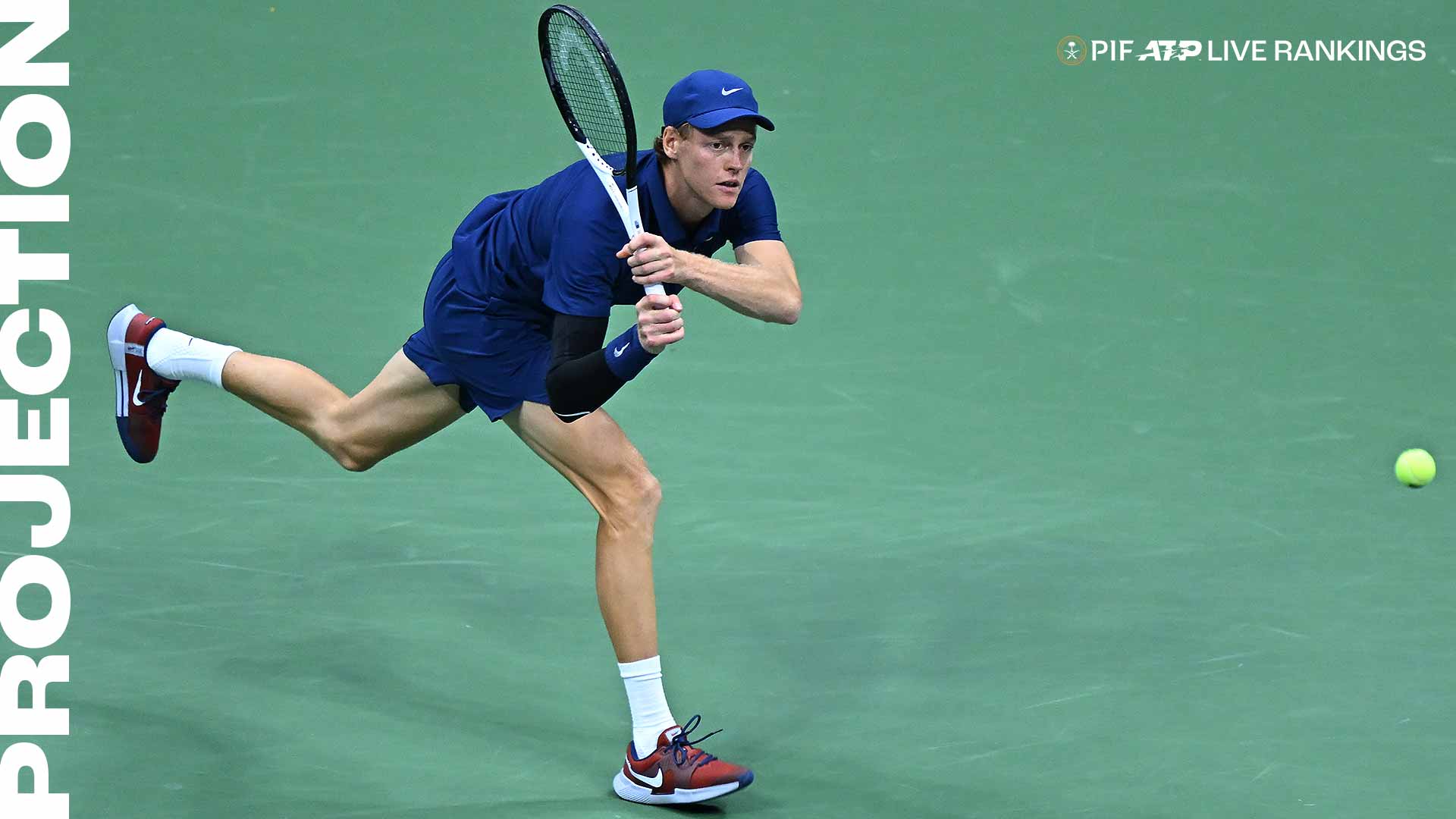 Jannik Sinner es el actual No. 2 del PIF ATP Rankings.