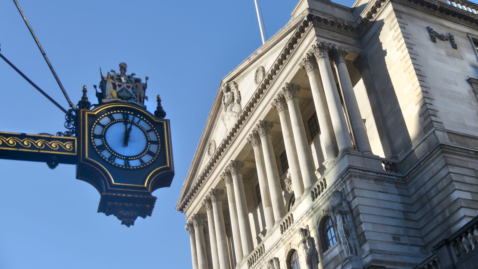 The Bank of England. Pic: iStock