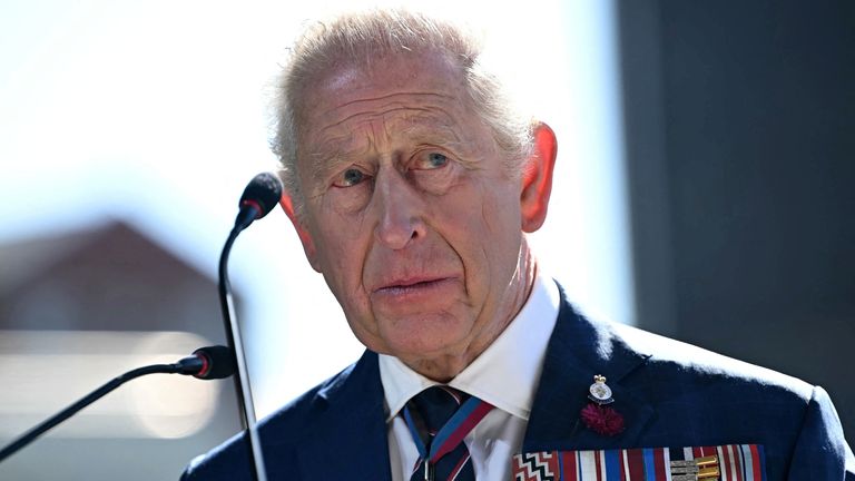 The King is said to be 'glad' of the decision