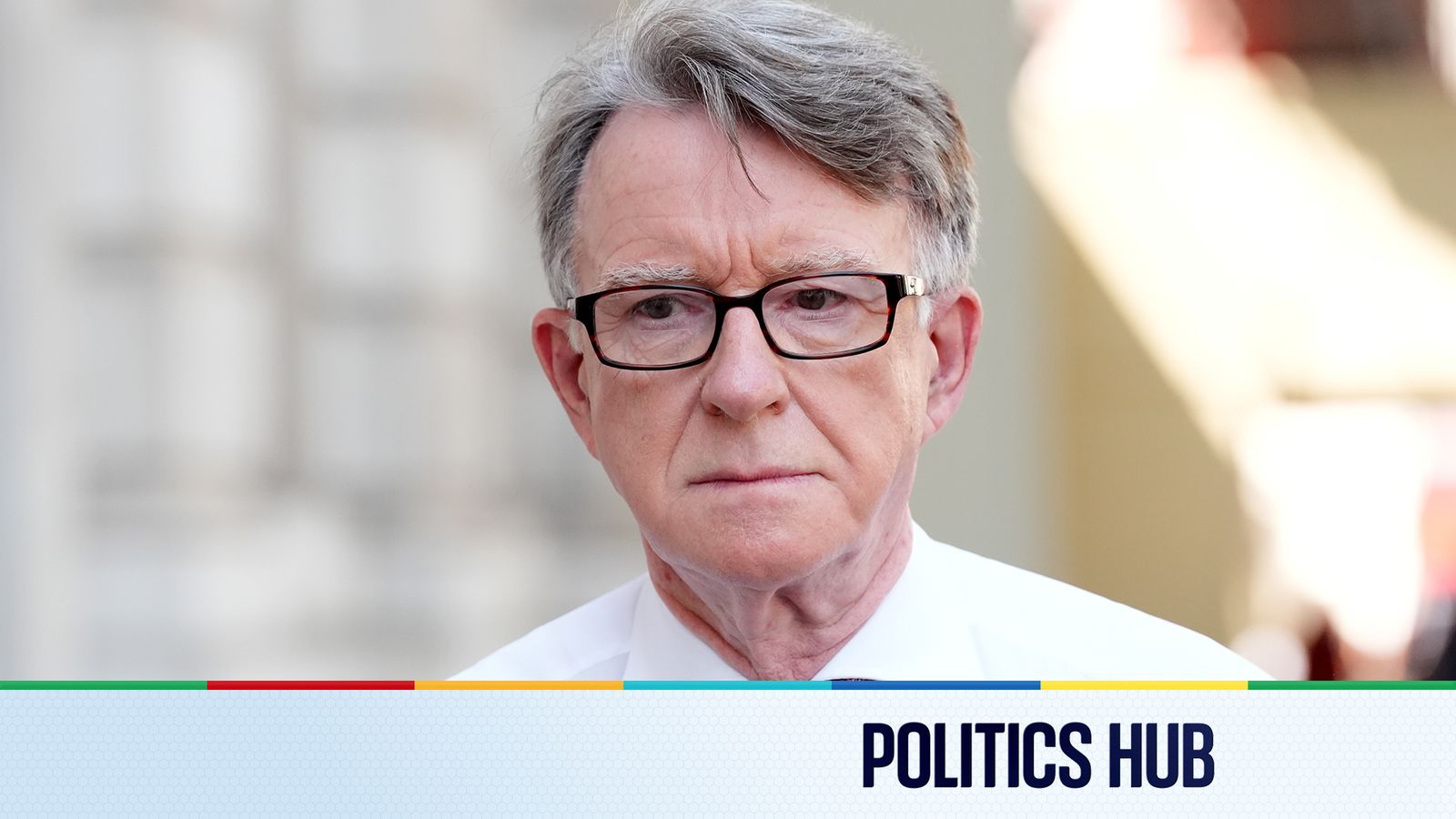 Politics latest: Sky News challenges Peter Mandelson over Jeffrey Epstein links | Politics News