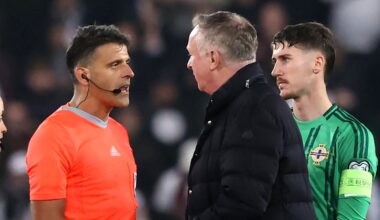 Michael O'Neill fumes after full-time following Northern Ireland's 1-0 defat to Germany