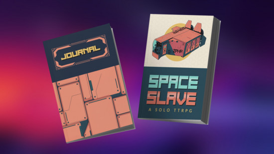 Space Slave Tabletop RPG Journal and Manual for the game