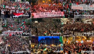 In Spain, Tens of Thousands Take to the Streets and Strike for Palestine