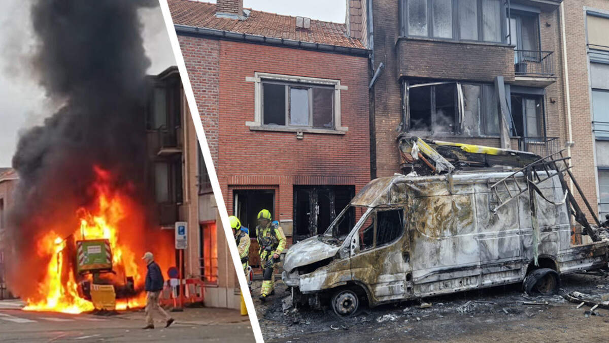 Brand Koninksemsteenweg Tongeren: twee huizen onbewoonbaar