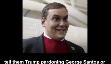 Forcing Uncle Homophobe and Aunt Racist to defend George Santos is next-level evil. Follow me for more pro tips.