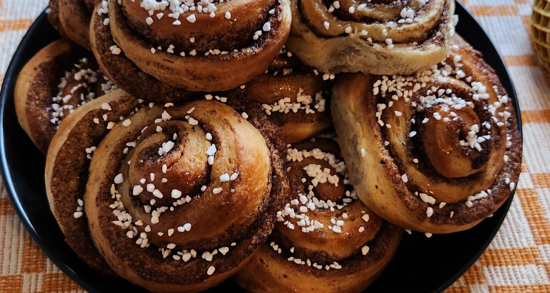 Hörde att man kan få uppduttar om man bakar kanelbullar idag?