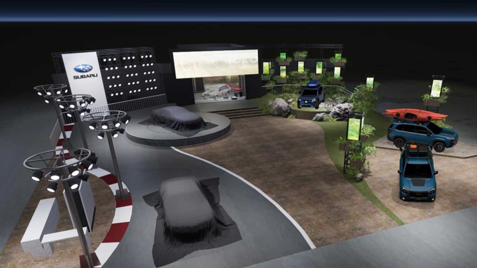 Subaru Japan Mobility Show Booth