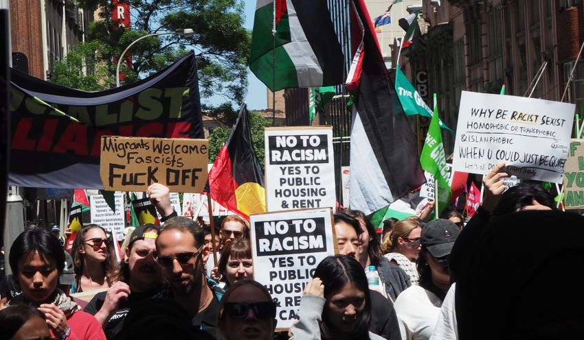 anti racist rally in sydney