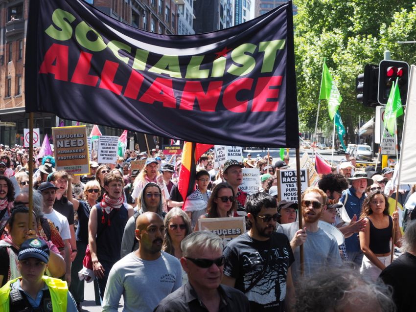 Socialist Alliance banner