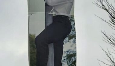 Skud ud til Mathias’ valgplakat!